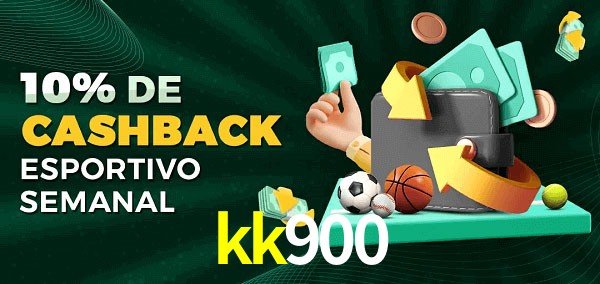10% de bônus de cashback na kk900